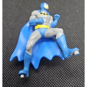 Batman 3" Figurine (Blue) 2019 DC Justice League Mattel Action Figure No Base